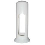 Porta Canudo Cilindro Esmaltado Branco 12