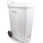 Lixeira c/ Pedal e Rodas 90L Ref. 2276