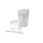 Espetinho P/ Petisco Cristal Transparente c/50und