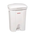 Lixeira c/ Pedal Sanremo 36L Branca Ref. 298/1 