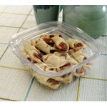 Pote Plástico Pet Retangular Galvanotek Ref. GA90 com Tampa 450ml c/10 und