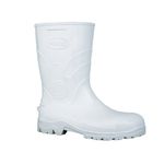 Bota PVC Bracol cano médio branca nº43