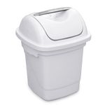 Lixeira c/ Tampa Basculante Plasvale 14L