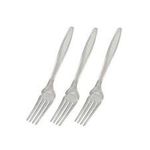 Garfo Rioplastic de Refeição Master Cristal c/25 und
