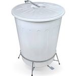 Lixeira Aramada Arqplast Tipo Cesto c/ Pedal 100L Branco