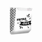 Saco de Papel Barra Gordura Batata Frita Pluma C/500