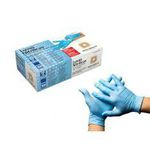 Luva Procedimento Nitrilica Descarpack Azul S/Pó P C/100 UND