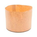 Forma P/ Panetone Top Line 0500G Kraft 130X95MM C/10 UND