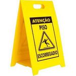 Placa Sinalizadora Plástica Bettanin Piso Escorregadio 