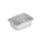 Bandeja Aluminio Wyda 135ML C/Tampa Pet C/100