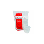 Pote Plástico PP Redondo Prafesta com Tampa 350ml c/18x24 und