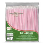 Canudo Biodegradável Cropac 5mm Sachê 245x5mm c/06x500 und