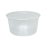 Pote Plástico Copaza Translúcido Liso 200ml c/20x50 und
