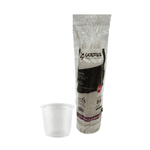 Pote Plástico Copaza Translúcido Liso 250ml c/20x50 und