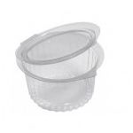 Pote Plástico Pet Redondo Galvanotek Ref. G750 com Tampa 350ml c/10 und
