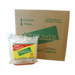 Pote Plástico PP Redondo Rioplastic com Tampa 1000ml c/25 und