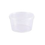 Pote Plástico PP Redondo Prafesta com Tampa e Lacre 1000ml c/16x10 und