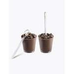 Kit Gourmet Acrílico Copo 25ml com Colher Piccolo c/10 und
