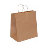 Sacola Papel Kraft Natural Zagarollo 31x12,5x39CM C/100