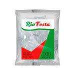 Colher Rioplastic de Chá Cafezinho Cristal c/100 und