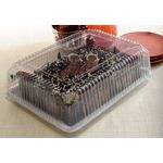 FORMA TORTA GALVANOTEK RETANGULAR 342X240X115MM G70MM BRANCA C/040