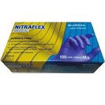 Luva Procedimento Nitrilica Nitraflex Azul Violeta S/Pó P C/100 UND