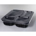 BAND GALVANOTEK 4 DIVISÕES 1.225ML C/TP G324 PRETA C/100