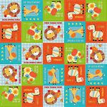 SACO PARA PRESENTE POLI CROMUS 30X44CM ZOOLANDIA-50