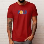 Camiseta Masculina Casual Polo Blu Basquete Confortável do P ao EXG