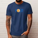 Camiseta Masculina Casual Polo Blu Basquete Confortável do P ao EXG