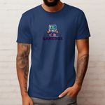 Camiseta Masculina Gamebox Polo Blu em Algodão do P ao EXG