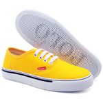 Kit 2 Pares Tênis Feminino Casual de Amarrar Cano Baixo Confortavel