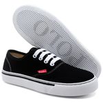 Kit 2 Pares Tênis Feminino Casual de Amarrar Cano Baixo Confortavel