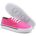 Tênis Feminino Casual Basico de Amarrar Cano Baixo Confortavel