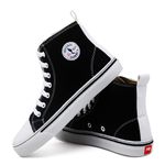 Tênis Feminino Star Cano Alto Casual Basico de Amarrar Classico All Confortavel