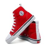 Tênis Feminino Star Cano Alto Casual Basico de Amarrar Classico All Confortavel