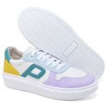 Tênis Feminino Casual Style Multi Colors Tendencia 2023/2024