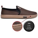 Tenis Sapatenis Masculino Slip On Confortavel Facil de Calçar Sem Cadarço