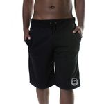 Bermuda Moletom Masculino Short Basica Com Amarração Dexshoes