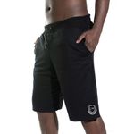 Bermuda Moletom Masculino Short Basica Com Amarração Dexshoes