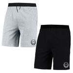 Kit 2 Bermudas Moletom Masculino Short Basica Com Amarração Dexshoes