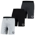 Kit 3 Bermudas Moletom Masculino Short Basica Com Amarração Dexshoes