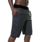 Kit 3 Bermudas Moletom Masculino Short Basica Com Amarração Lisa