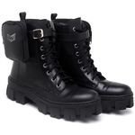 Bota Coturno Feminina Tratorada Flatform Cano Curto Modelo Outono Inverno Classico Com Bag Dudadias