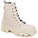 Bota Coturno Feminina Tratorada Flatform Cano Curto Modelo Outono Inverno Classico