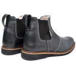 Botina Chelsea Masculina Tradicional Couro Bota Classica Resistente Casual Dia a Dia