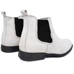Bota Chelsea Masculina Tradicional Couro Camurça Botina Classica Resistente