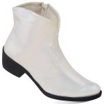 Bota Western Feminina Cano Médio Couro sintético Moda 2023
