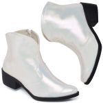 Bota Western Feminina Cano Médio Couro sintético Moda 2023