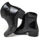 Bota Western Feminina Cano Médio Couro sintético Moda 2023